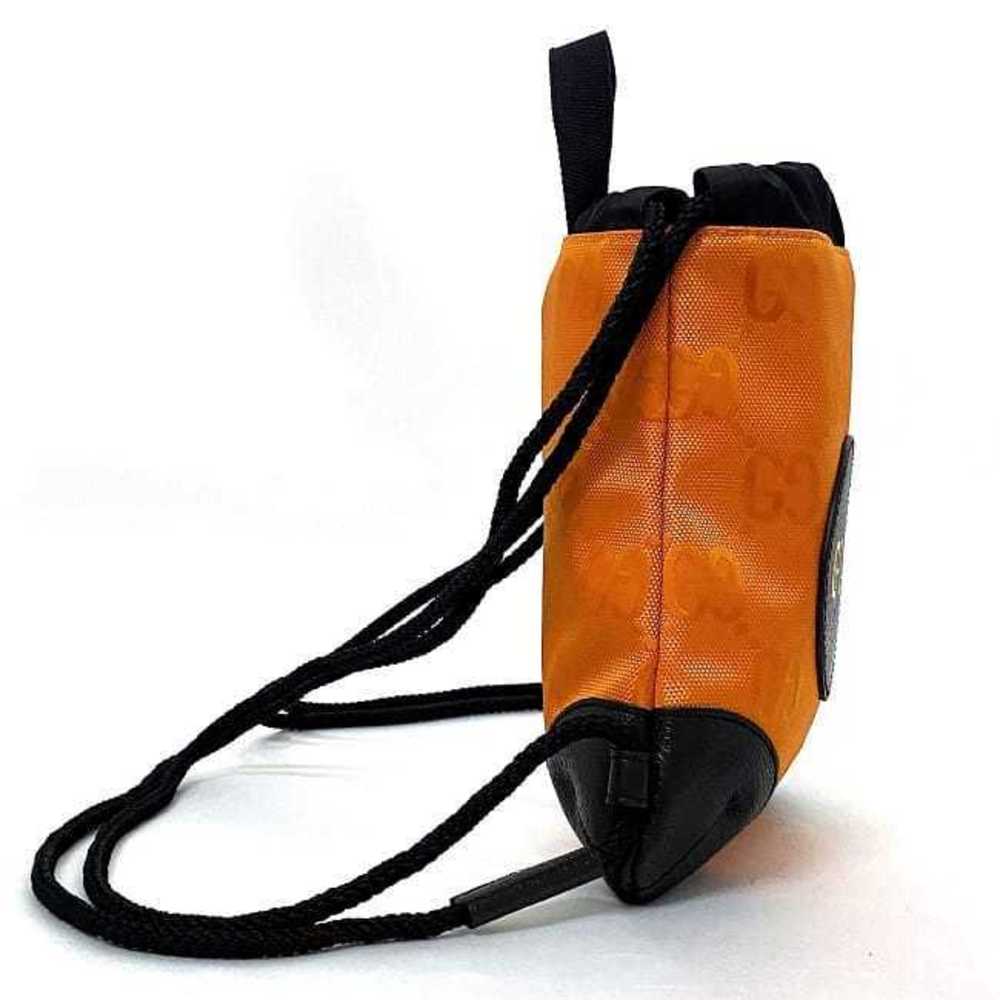 Gucci Mini Backpack Canvas Orange - image 2